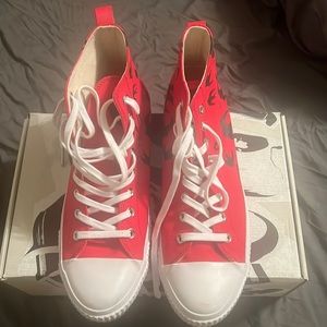 Alexander McQueen high tops. 100% authentic size 43 mens. Never worn